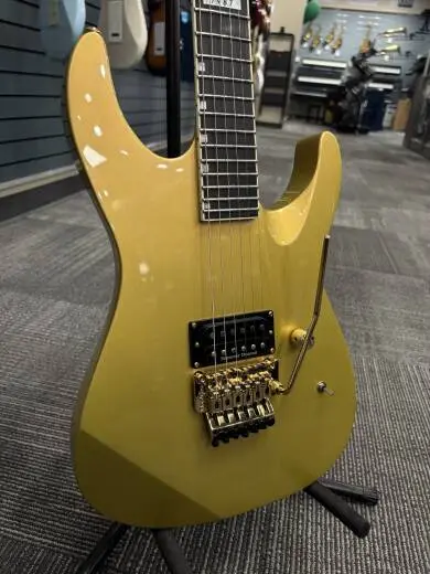 LTD M1 Custom '87 Electric Guitar Metallic Gold 2
